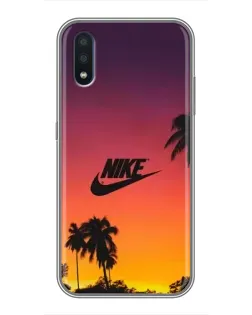Чохол для Samsung Galaxy M10 (M105) з картинкою «Nike на заході сонця»