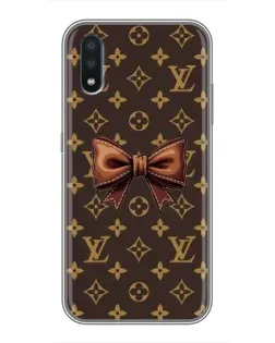 Чохол для Samsung Galaxy M10 (M105) з картинкою «LV з бантом»