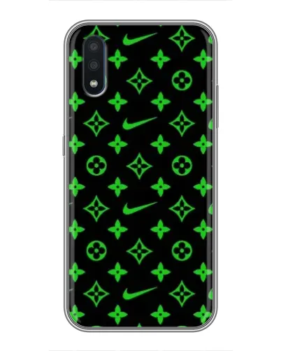 Чохол для Samsung Galaxy M10 (M105) з картинкою «Неоновий принт LV»