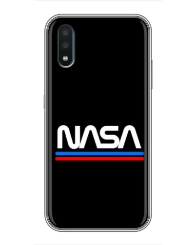 Чохол для Samsung Galaxy M10 (M105) з картинкою «NASA — класика Red Blue» Чохол для Samsung Galaxy M10 (M105) з картинкою «NASA — класика Red Blue»