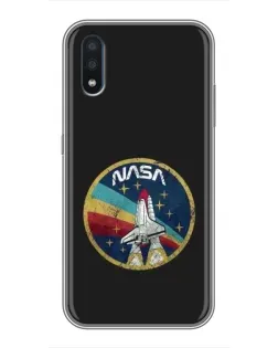 Чохол для Samsung Galaxy M10 (M105) з картинкою «NASA — емблема місії»