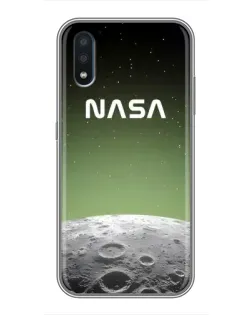 Чохол для Samsung Galaxy M10 (M105) з картинкою «NASA — місячний градієнт»