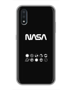 Чохол для Samsung Galaxy M10 (M105) з картинкою «NASA — технічний принт»