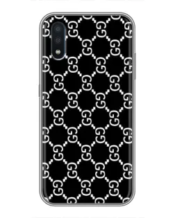 Чохол для Samsung Galaxy M10 (M105) з картинкою «Gucci — сітчастий паттерн»