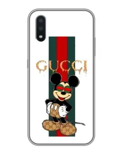 Чохол для Samsung Galaxy M10 (M105) з картинкою «Міккі Маус Gucci — смуги»