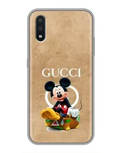 Чохол для Samsung Galaxy M10 (M105) з картинкою «Міккі Маус Gucci — крафт»