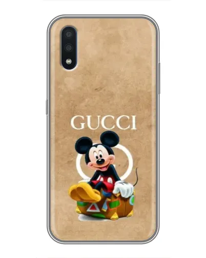 Чохол для Samsung Galaxy M10 (M105) з картинкою «Міккі Маус Gucci — крафт» Чохол для Samsung Galaxy M10 (M105) з картинкою «Міккі Маус Gucci — крафт»
