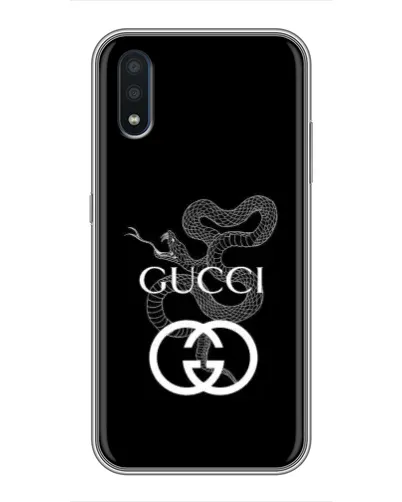 Чохол для Samsung Galaxy M10 (M105) з картинкою «Gucci — срібна змія» Чохол для Samsung Galaxy M10 (M105) з картинкою «Gucci — срібна змія»