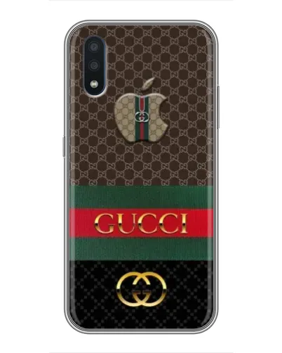 Чохол для Samsung Galaxy M10 (M105) з картинкою «Gucci — брендований десерт» Чохол для Samsung Galaxy M10 (M105) з картинкою «Gucci — брендований десерт»