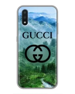 Чохол для Samsung Galaxy M10 (M105) з картинкою «Gucci — гірський пейзаж»