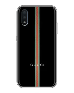 Чехол для Samsung Galaxy M10 (M105) с картинкой «Gucci — строгая линия» Чехол для Samsung Galaxy M10 (M105) с картинкой «Gucci — строгая линия»