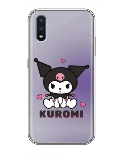 Чехол для Samsung Galaxy M10 (M105) с картинкой «Kuromi — фиолетовый арт»
