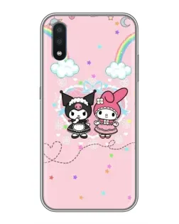 Чохол для Samsung Galaxy M10 (M105) з картинкою «My Melody та Kuromi»