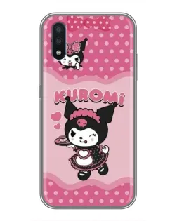 Чохол для Samsung Galaxy M10 (M105) з картинкою «Kuromi в окулярах»