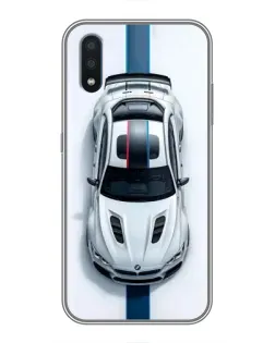 Чохол для Samsung Galaxy M10 (M105) з картинкою «Вид зверху — BMW M»