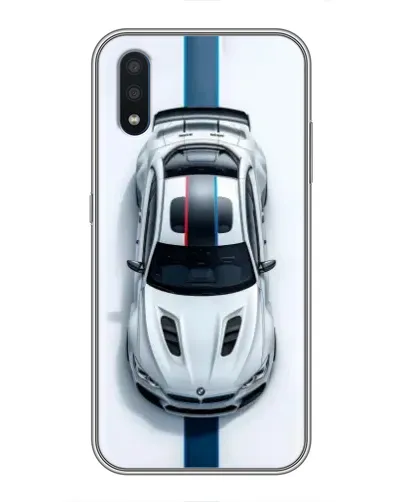 Чохол для Samsung Galaxy M10 (M105) з картинкою «Вид зверху — BMW M»