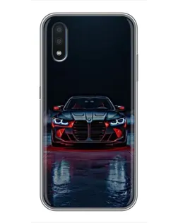 Чохол для Samsung Galaxy M10 (M105) з картинкою «BMW на мокрій дорозі»