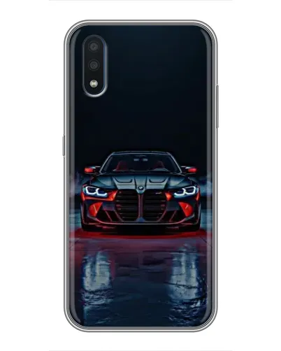 Чохол для Samsung Galaxy M10 (M105) з картинкою «BMW на мокрій дорозі»