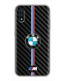 Чохол для Samsung Galaxy M10 (M105) з картинкою «Емблема BMW та карбон»