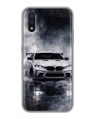 Чохол для Samsung Galaxy M10 (M105) з картинкою «BMW крізь туман»