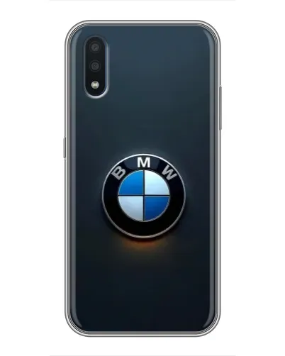Чохол для Samsung Galaxy M10 (M105) з картинкою «Логотип BMW — мінімалізм»