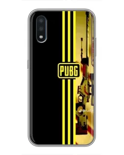 Чохол для Samsung Galaxy M10 (M105) з картинкою «PUBG — камуфляжний шолом»