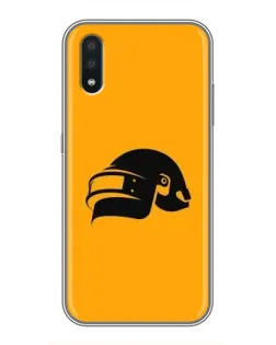 Чохол для Samsung Galaxy M10 (M105) з картинкою «PUBG — золотий шолом»