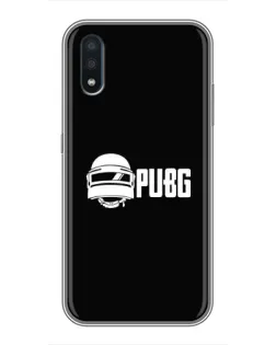 Чохол для Samsung Galaxy M10 (M105) з картинкою «PUBG — класичний лого»