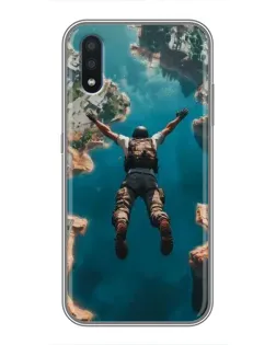 Чохол для Samsung Galaxy M10 (M105) з картинкою «PUBG — вільне падіння»