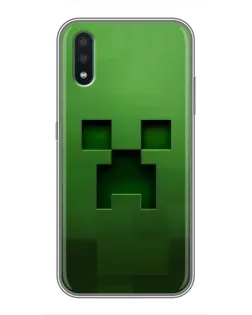 Чехол для Samsung Galaxy M10 (M105) с картинкой «Крипер микро-дизайн»