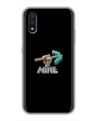 Чехол для Samsung Galaxy M10 (M105) с картинкой «Алмазная кирка»