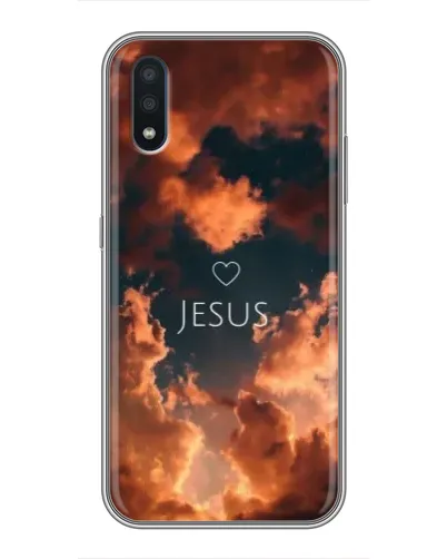 Чохол для Samsung Galaxy M10 (M105) з картинкою «Сяйво Імені Jesus»