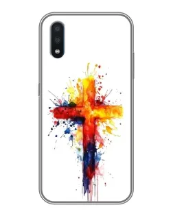 Чохол для Samsung Galaxy M10 (M105) з картинкою «Акварельний хрест»