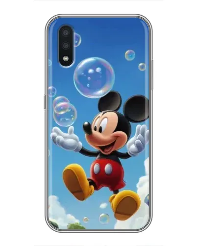 Чохол для Samsung Galaxy M10 (M105) з картинкою «Mickey та мильні бульбашки»