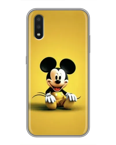 Чохол для Samsung Galaxy M10 (M105) з картинкою «Міккі на жовтому»