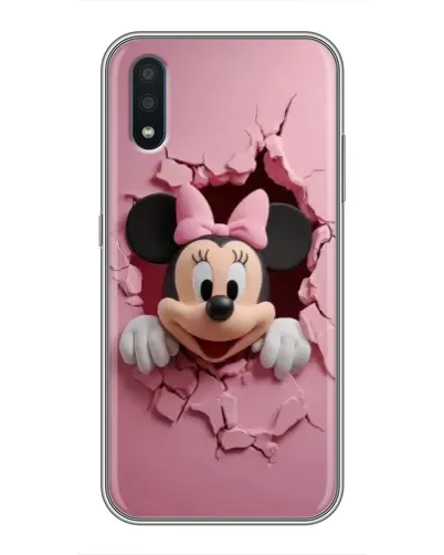 Чохол для Samsung Galaxy M10 (M105) з картинкою «Мінні крізь стіну»