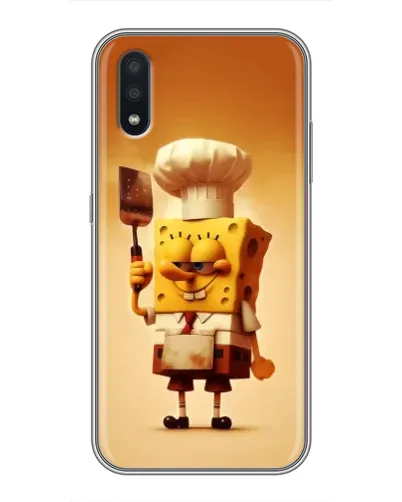 Чохол для Samsung Galaxy M10 (M105) з картинкою «Губка Боб кухар»
