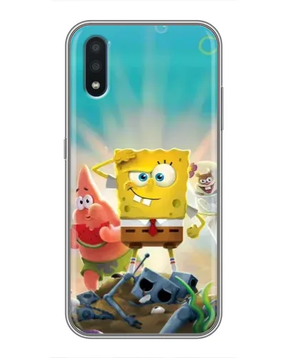 Чохол для Samsung Galaxy M10 (M105) з картинкою «Спанч Боб переможець»