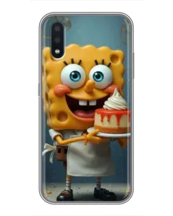 Чохол для Samsung Galaxy M10 (M105) з картинкою «Кухар Спанч Боб»