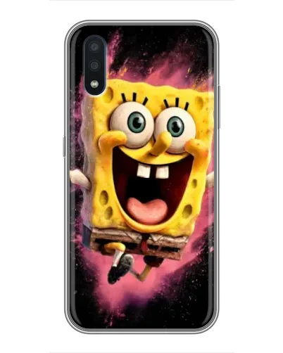 Чохол для Samsung Galaxy M10 (M105) з картинкою «Вибуховий Спанч Боб»