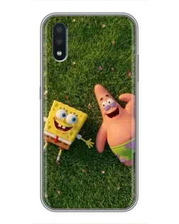 Чохол для Samsung Galaxy M10 (M105) з картинкою «Друзі на галявині»