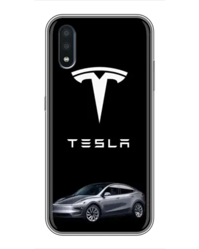 Чохол для Samsung Galaxy M10 (M105) з картинкою «Tesla Model Y»