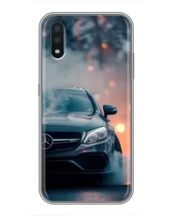 Чохол для Samsung Galaxy M10 (M105) з картинкою «Mercedes — нічне місто»