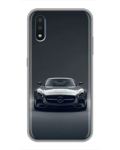 Чехол для Samsung Galaxy M10 (M105) с картинкой «Mercedes на черном» Чехол для Samsung Galaxy M10 (M105) с картинкой «Mercedes на черном»