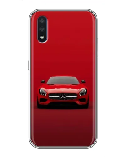 Чехол для Samsung Galaxy M10 (M105) с картинкой «Красный Mercedes AMG» Чехол для Samsung Galaxy M10 (M105) с картинкой «Красный Mercedes AMG»