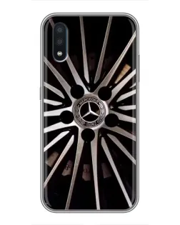 Чехол для Samsung Galaxy M10 (M105) с картинкой «Диск Mercedes»