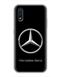 Чохол для Samsung Galaxy M10 (M105) з картинкою «Mercedes Silver Logo»