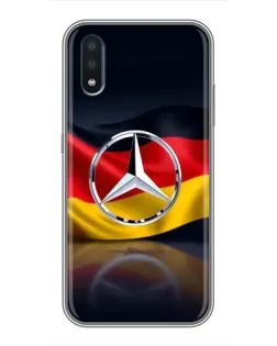 Чохол для Samsung Galaxy M10 (M105) з картинкою «Mercedes — прапор Німеччини»