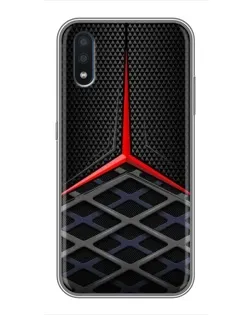 Чохол для Samsung Galaxy M10 (M105) з картинкою «Mercedes Carbon Grid»