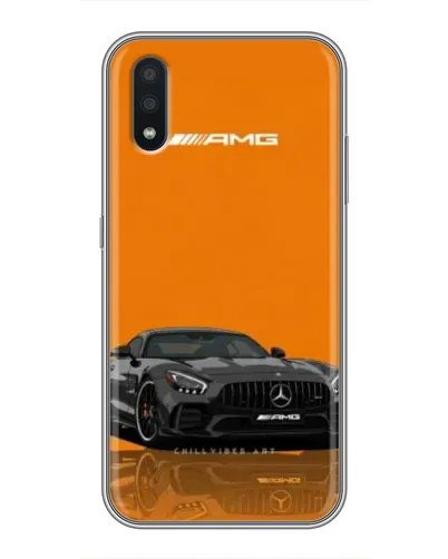 Чохол для Samsung Galaxy M10 (M105) з картинкою «Помаранчевий Mercedes AMG» Чохол для Samsung Galaxy M10 (M105) з картинкою «Помаранчевий Mercedes AMG»